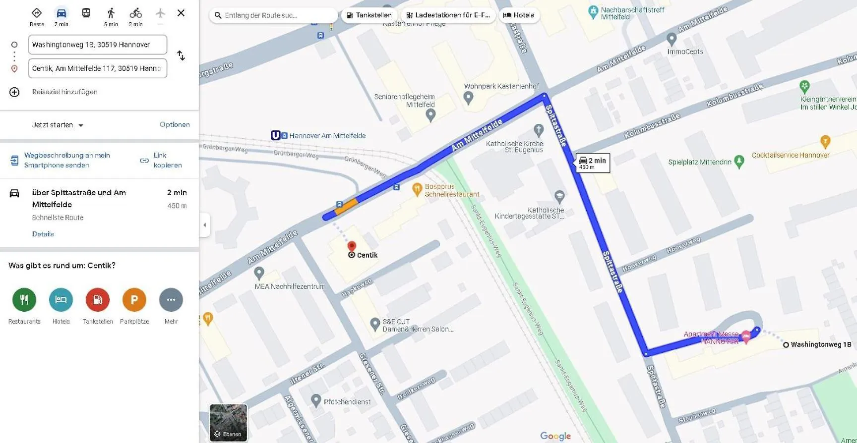 Moderne 2-Zimmer Wohnung Nahe Messe Hannover location